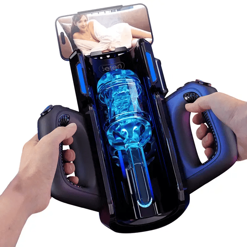 masturbator mit handyhalterung Elektrischer Masturbator Blowjob Simulator mit – Marielove