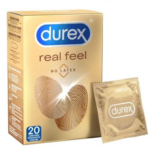 Durex Kondome Durex Kondome Durex Real Feel Kondome - 20 Stück diskret bestellen bei marielove