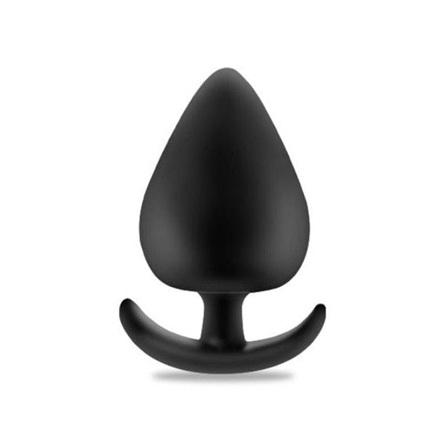 hole anal plug Rear Assets Small Jewelled Rose Gold Metal Butt Plug 2 Inch main image 0