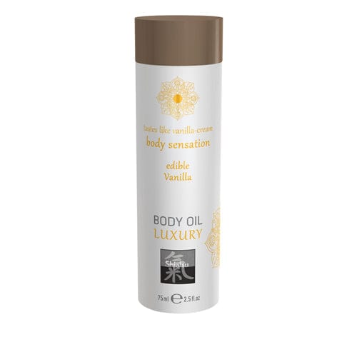 Shiatsu Massage Shiatsu Massage Öl Luxus-Körperöl essbar - Vanille diskret bestellen bei marielove