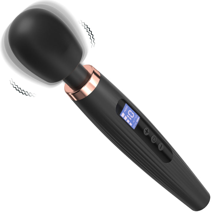 Vibrator Magic Wand Stimulation Vagina GM-544 Schwarz
