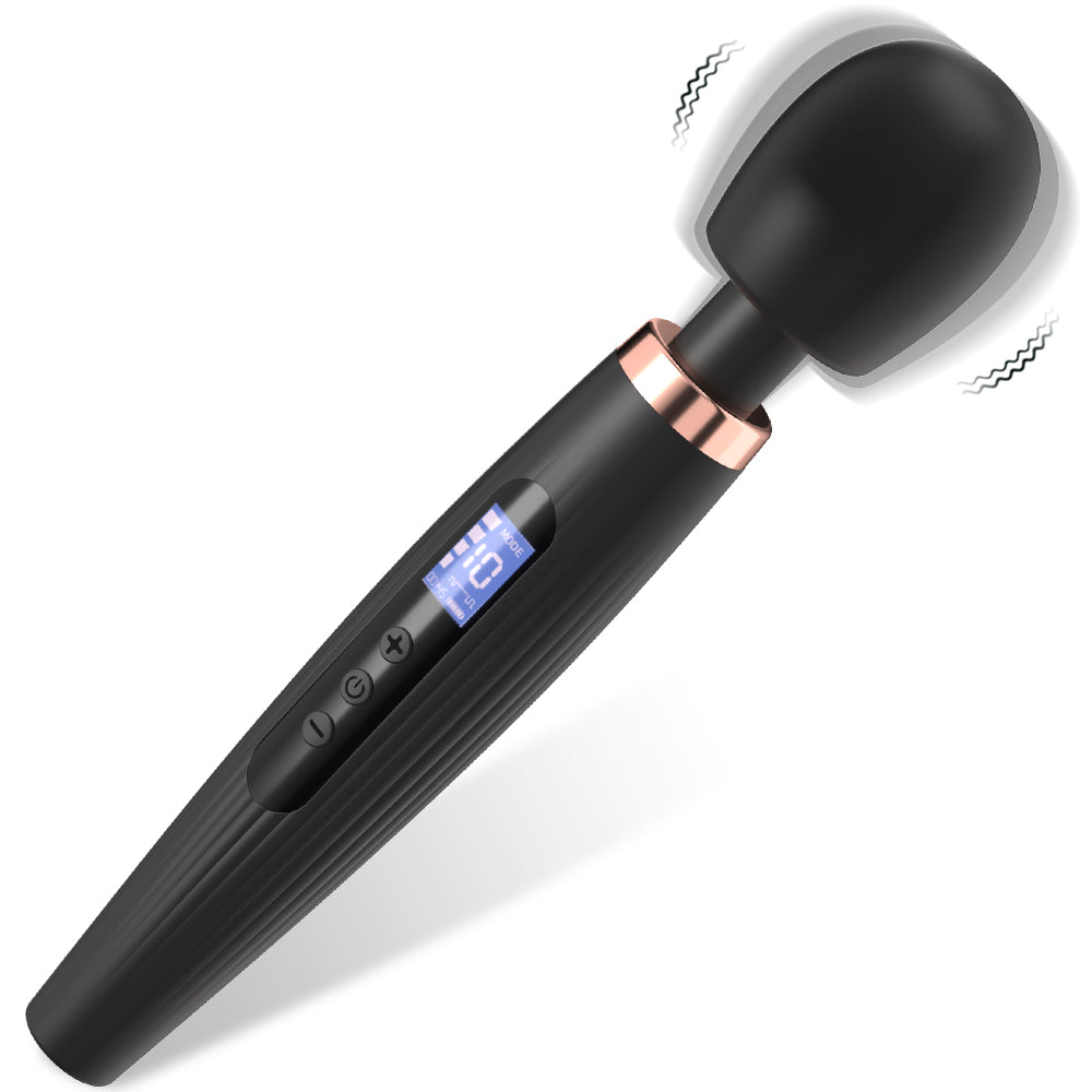 Vibrator Magic Wand Stimulation Vagina GM-544 Schwarz