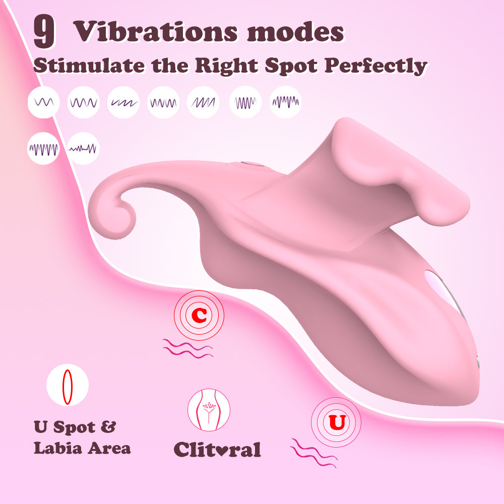 Vibrator Stimulation Klitoris Vagina GM-517 Rosa