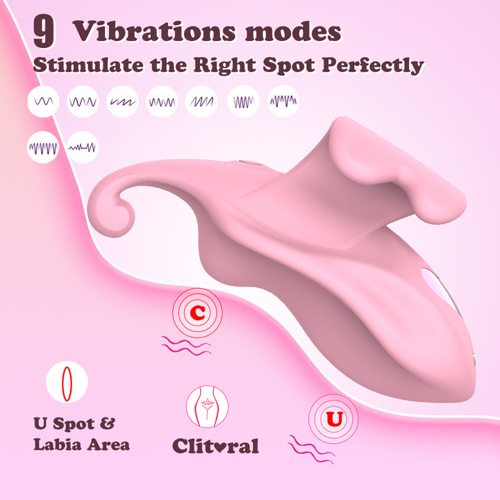 Vibrator Stimulation Klitoris Vagina GM-517 Rosa