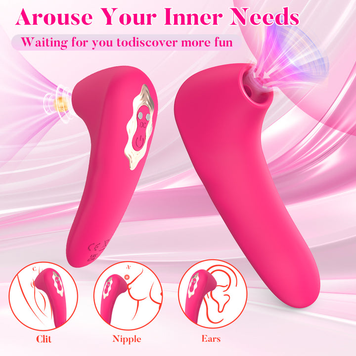Vibrator Stimulation Klitoris Vagina GM-533 Rosa