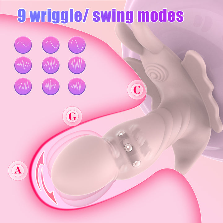 Vibrator Stimulation Klitoris Wasserdicht USB GM-493 Rosa