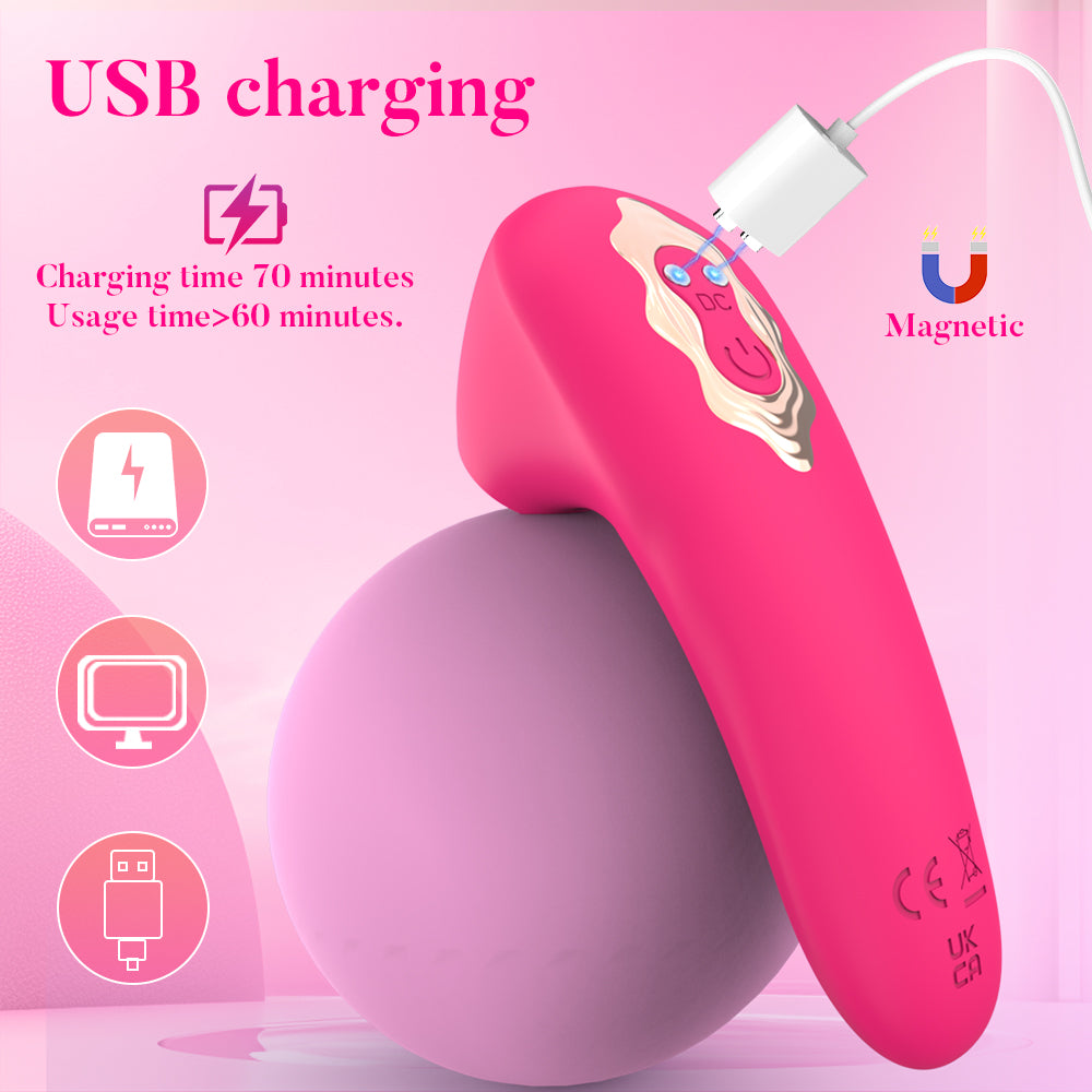 Vibrator Stimulation Klitoris Vagina GM-533 Rosa