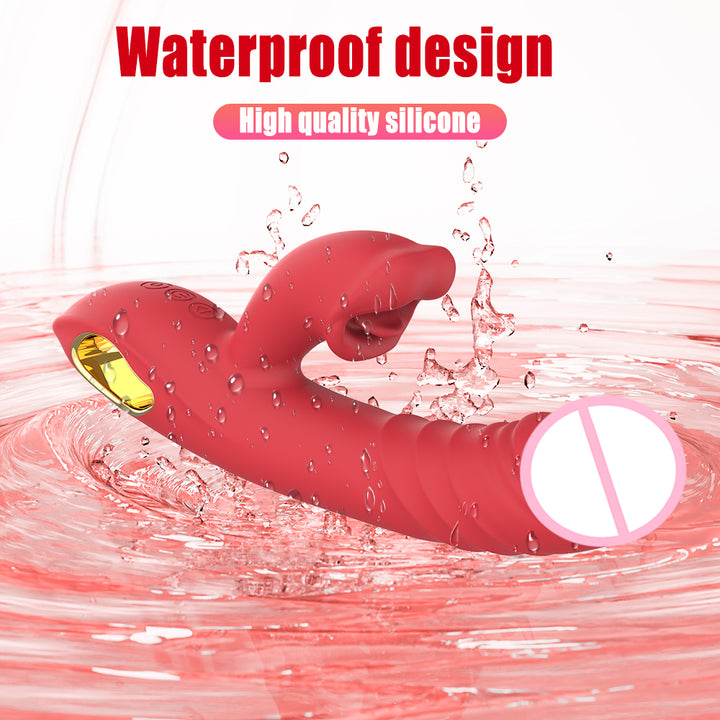 Vibrator Stimulation Klitoris Wasserdicht USB GM-510 Rot
