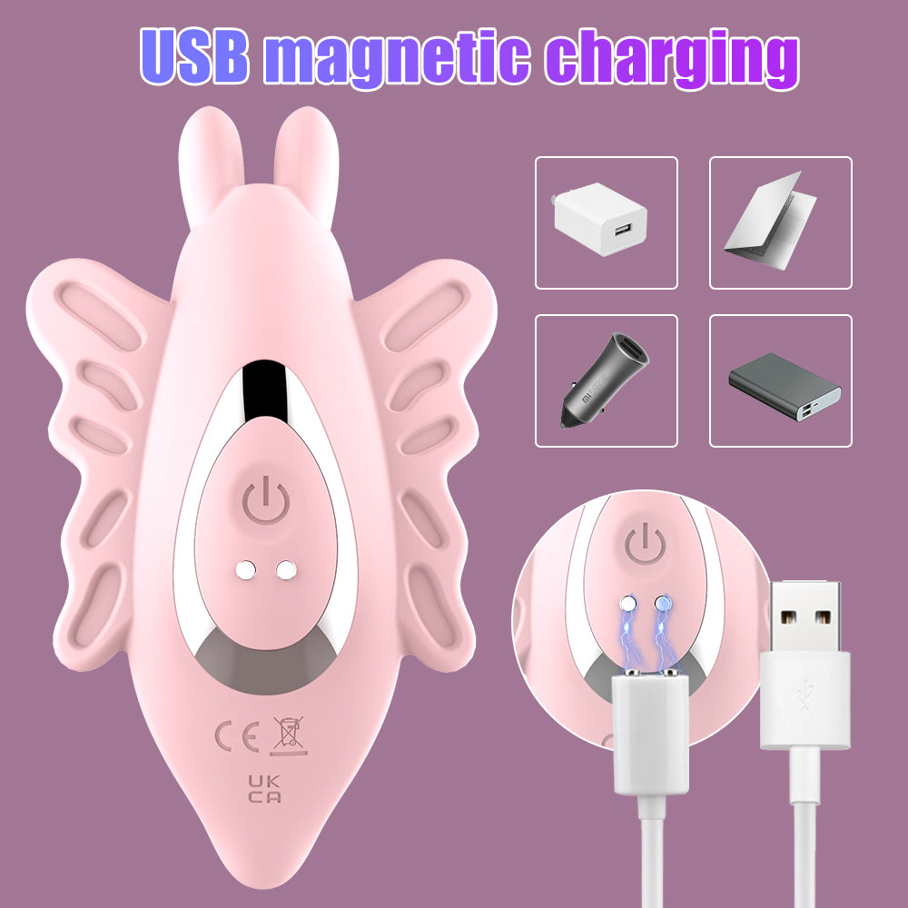 Vibrator Stimulation Klitoris Wasserdicht USB GM-493 Rosa