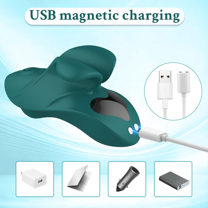 Vibrator Stimulation Klitoris Wasserdicht USB GM-479 Grün