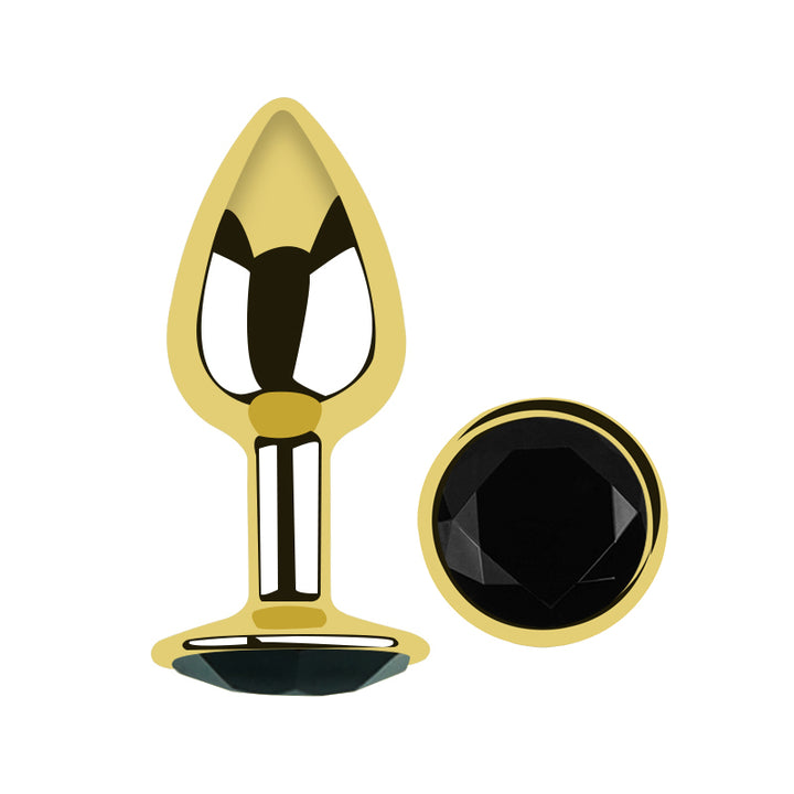 Analplug DK-004 gold S M L – Komfort und Eleganz vereint