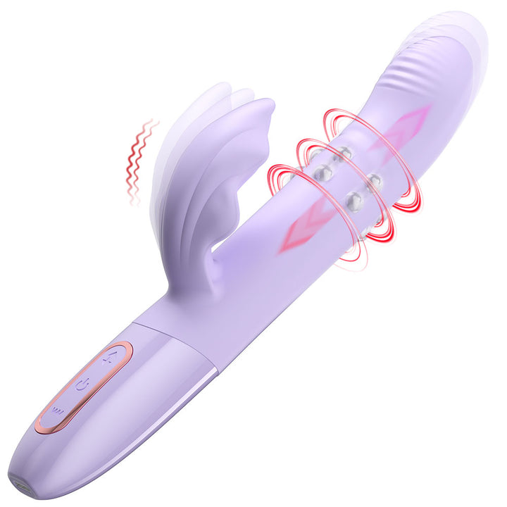 Vibrator Stimulation Klitoris Wasserdicht USB GM-562 Lila