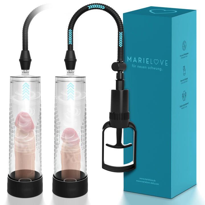 Penispumpen mit Verpackung