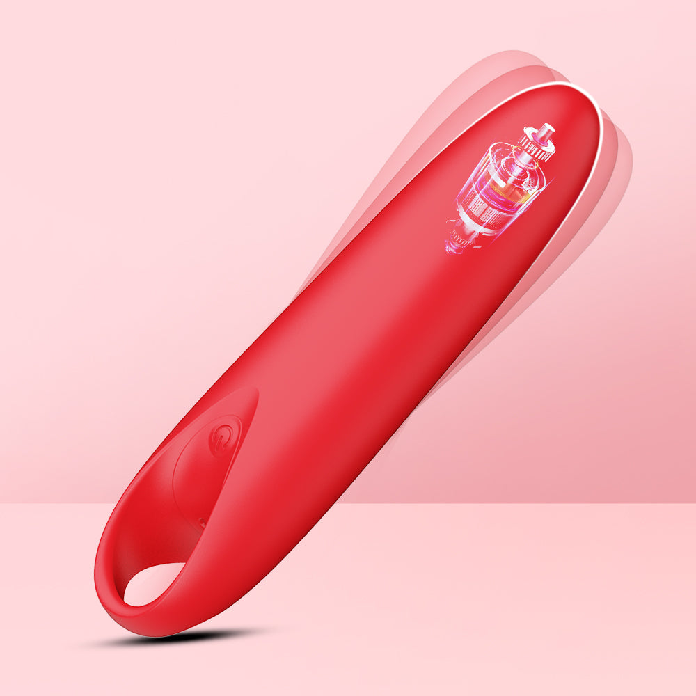 Vibrator Stimulation Klitoris Wasserdicht USB GM-442 Rot