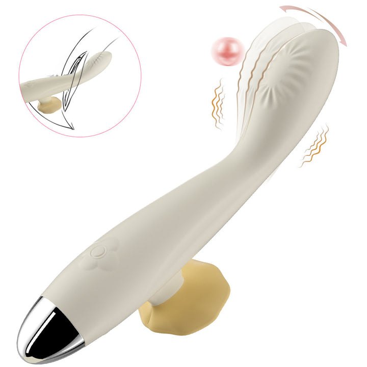 Vibrator Stimulation Klitoris Wasserdicht USB GM-559 Weiß