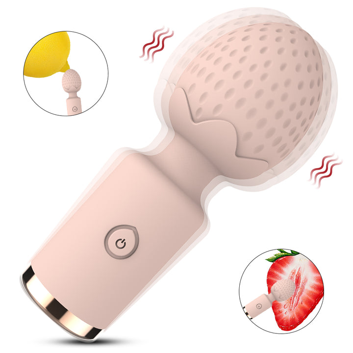 Vibrator in Erdbeerform mit Vibration