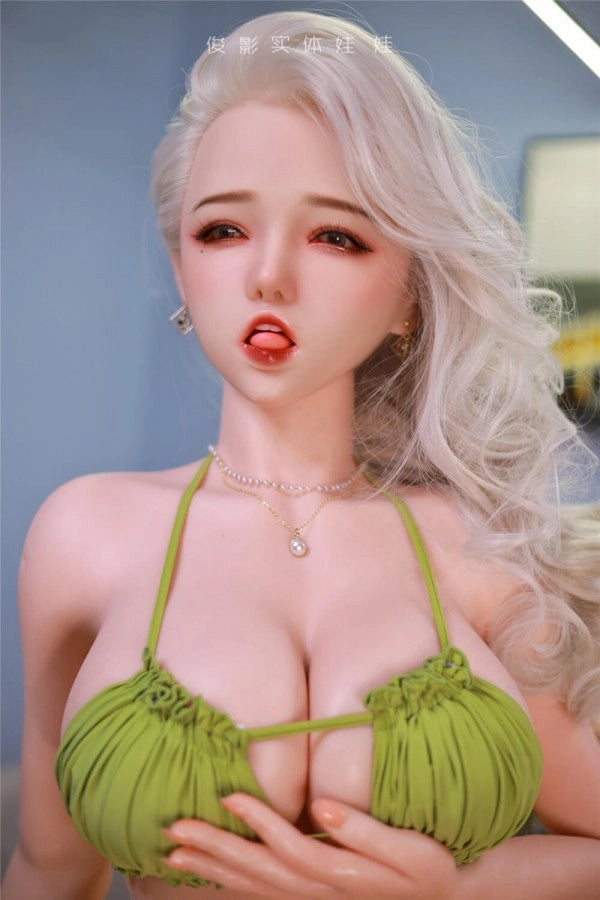Realistische weibliche Silikonpuppe, Bikini