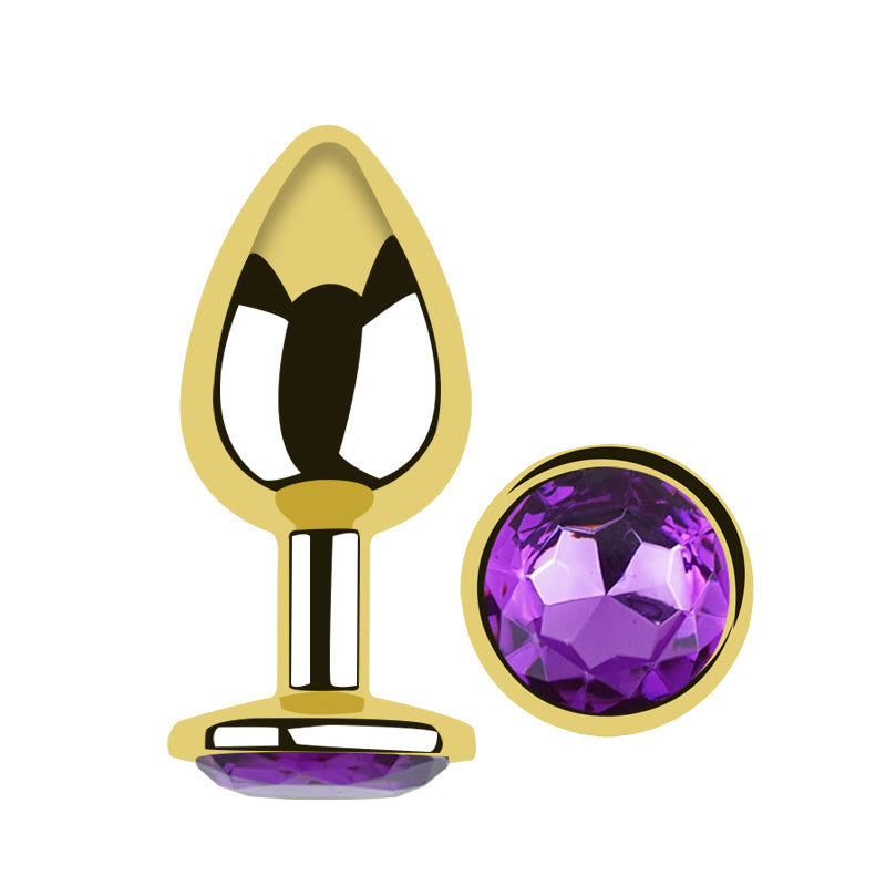 Analplug DK-004 gold S M L – Komfort und Eleganz vereint