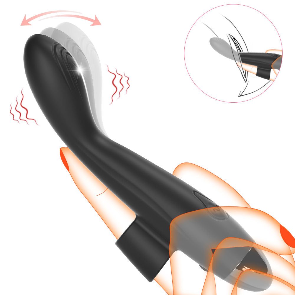 Vibrator Stimulation Klitoris Wasserdicht USB GM-531 Schwarz