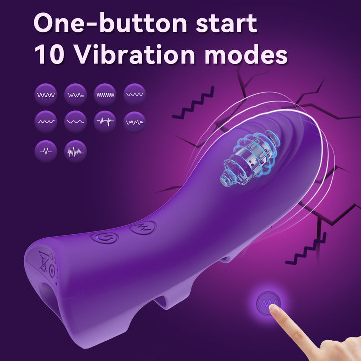 Vibrator Stimulation Klitoris Wasserdicht USB GM-262 Lila