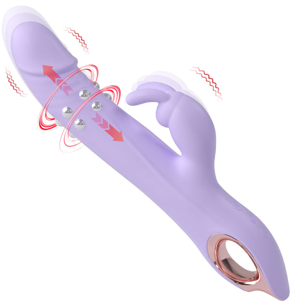 Vibrator Stimulation Klitoris Wasserdicht USB GM-567 Lila