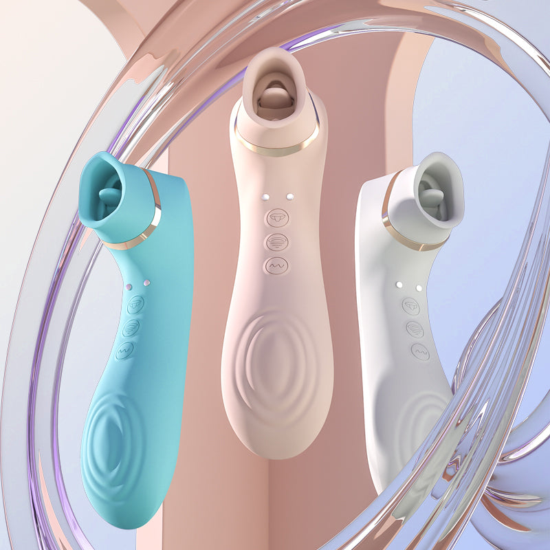 Drei verschiedene Klitorisstimulatoren