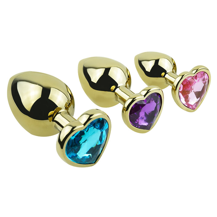 Analplug DK-016 gold S/M/L – Komfort und Eleganz vereint