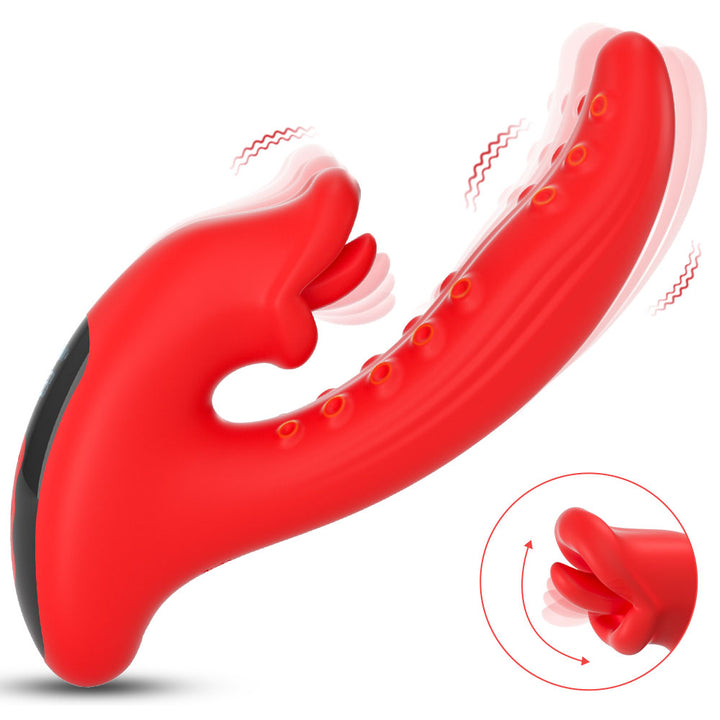 Vibrator Stimulation Klitoris Wasserdicht USB GM-565 Rot