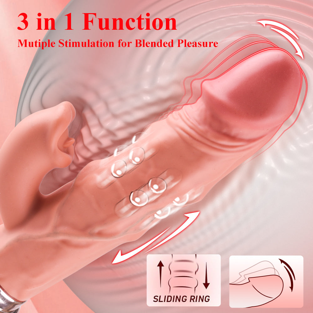 Vibrator Stimulation Klitoris Wasserdicht USB GM-542 Weiß