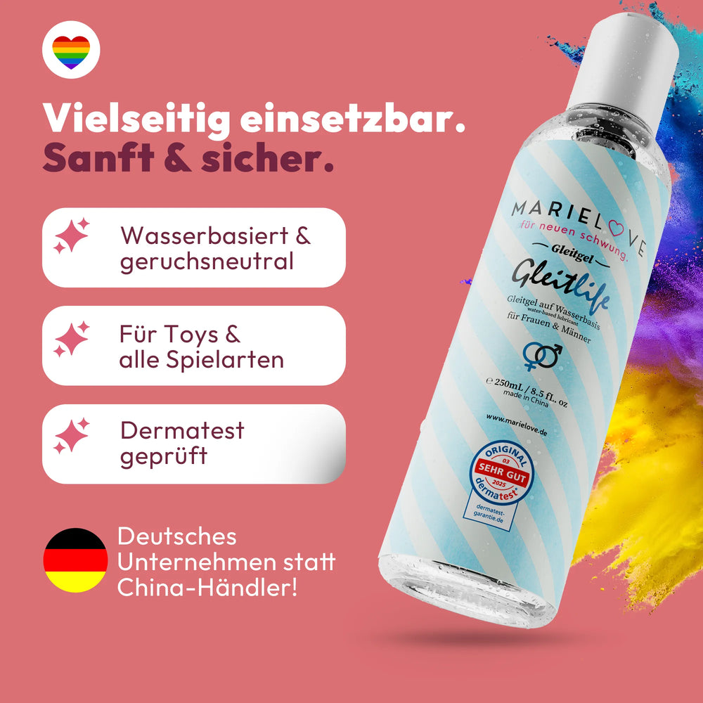 Gleitgel - Gleitmittel Sensitiv & mehr fr besseren Sex marielove Marielove Gleitgel - Gleitmittel Sensitiv & mehr fr besseren Sex marielove Marielove