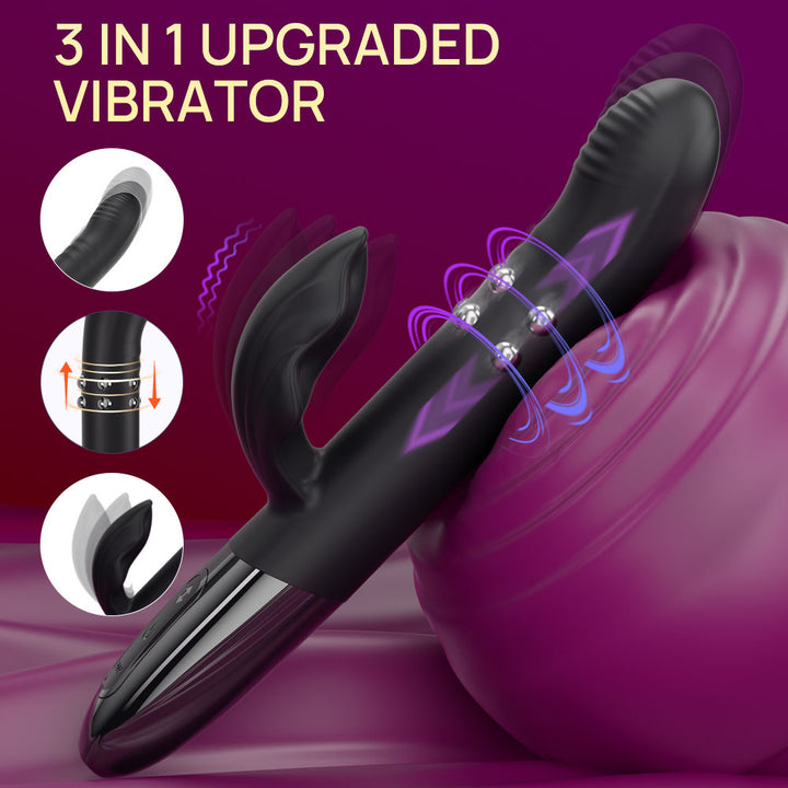 Vibrator Stimulation Klitoris Wasserdicht USB GM-562 Schwarz