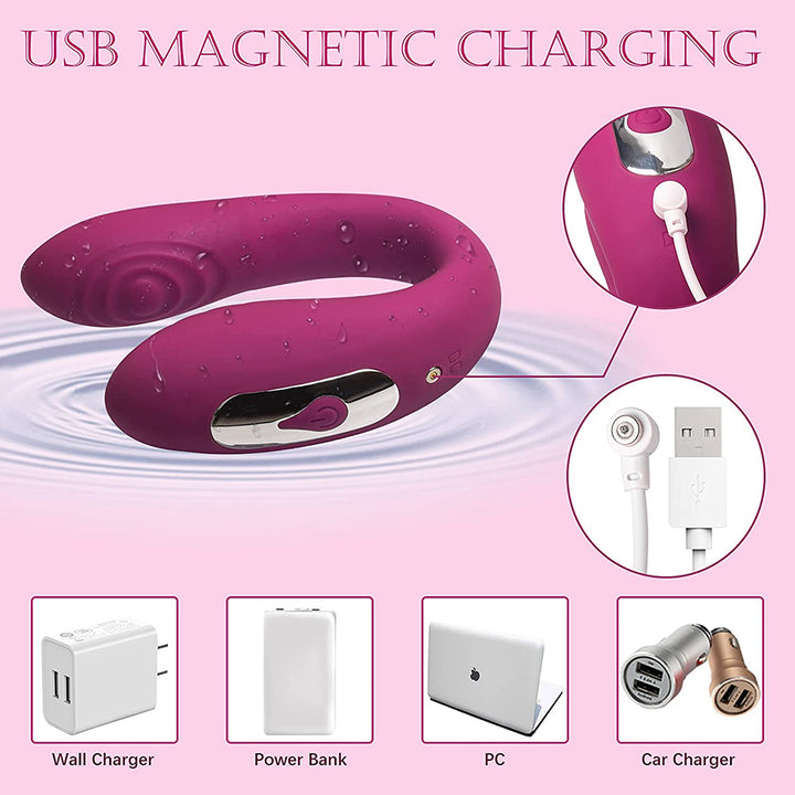 Vibrator Stimulation Klitoris Wasserdicht USB GM-307 Pink