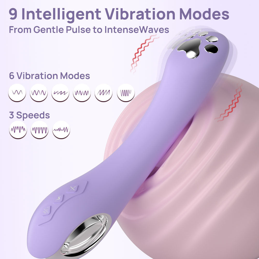 Vibrator Stimulation Klitoris Vagina GM-564 Lila