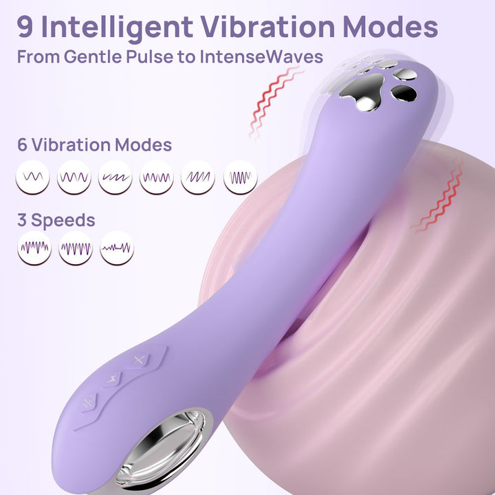 Vibrator Stimulation Klitoris Vagina GM-564 Lila