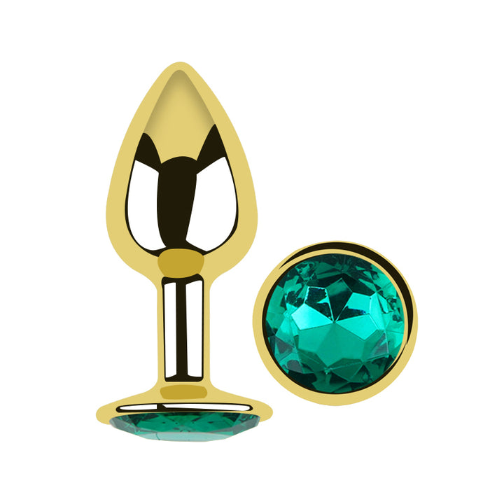 Analplug DK-004 gold S M L – Komfort und Eleganz vereint