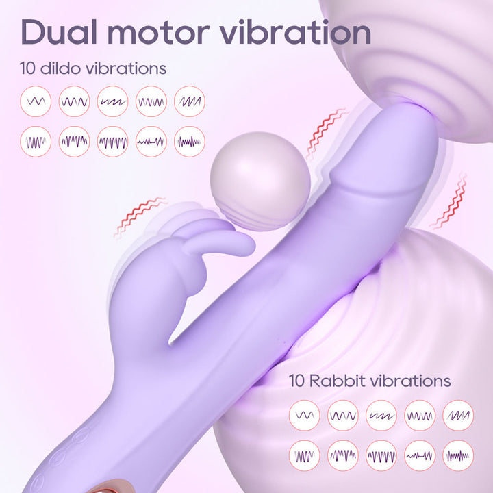 Vibrator Stimulation Klitoris Wasserdicht USB GM-567 Lila