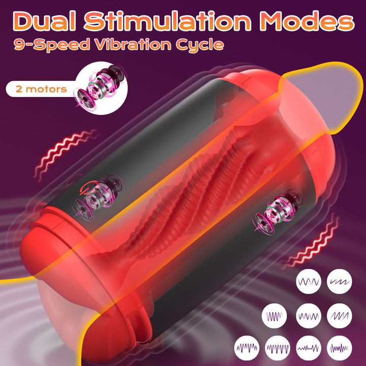 Elektrischer Masturbator Blowjob Simulator GM-571