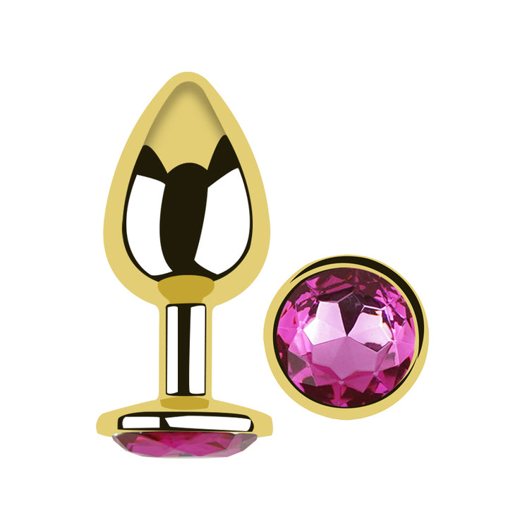 Analplug DK-004 gold S M L – Komfort und Eleganz vereint