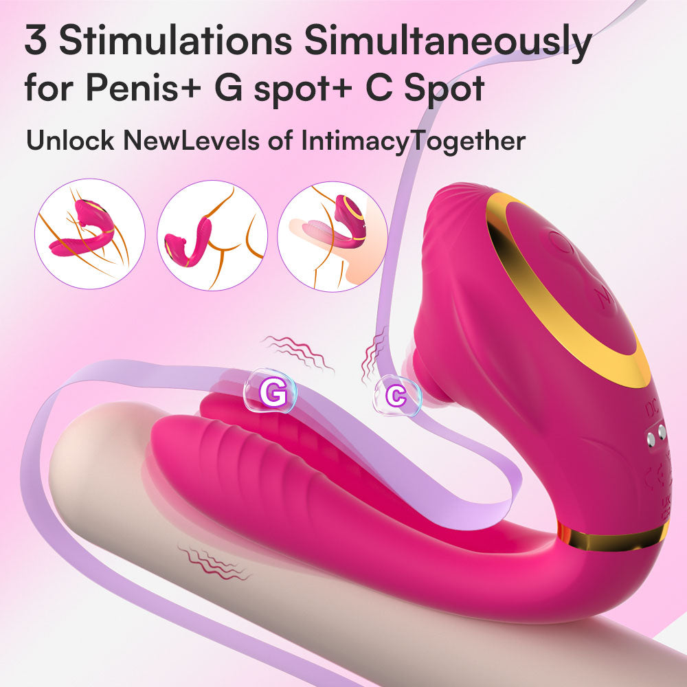 Vibrator Stimulation Klitoris Wasserdicht USB GM-678 Pink