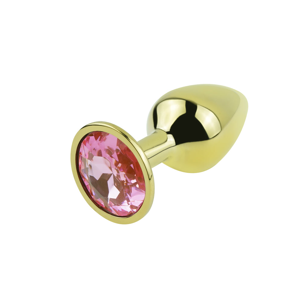 Analplug DK-004 gold S M L – Komfort und Eleganz vereint