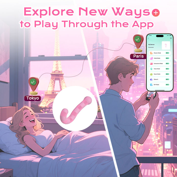 Vibrator Stimulation Klitoris Vagina GM-566