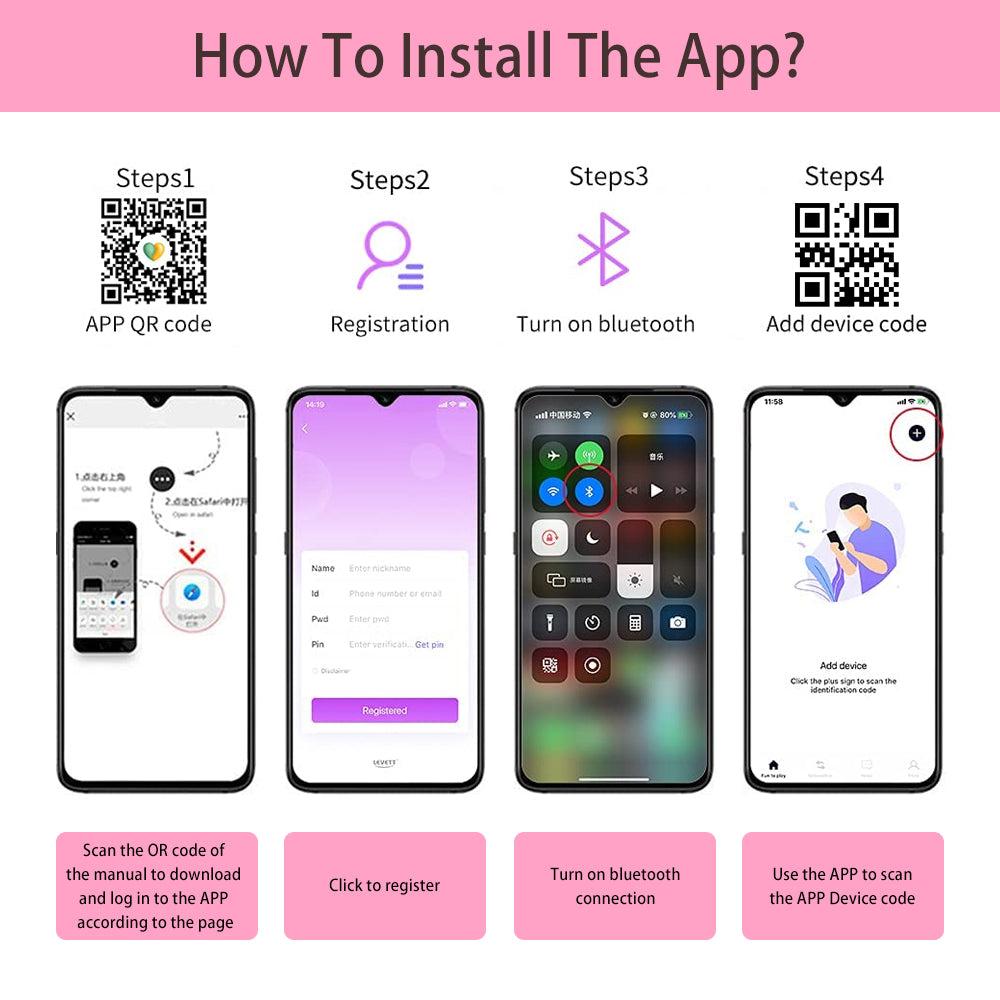 Auflege Panty Vibrator Stimulation Klitoris GM-384 Pink