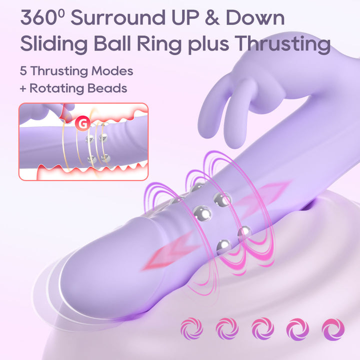 Vibrator Stimulation Klitoris Wasserdicht USB GM-567 Lila