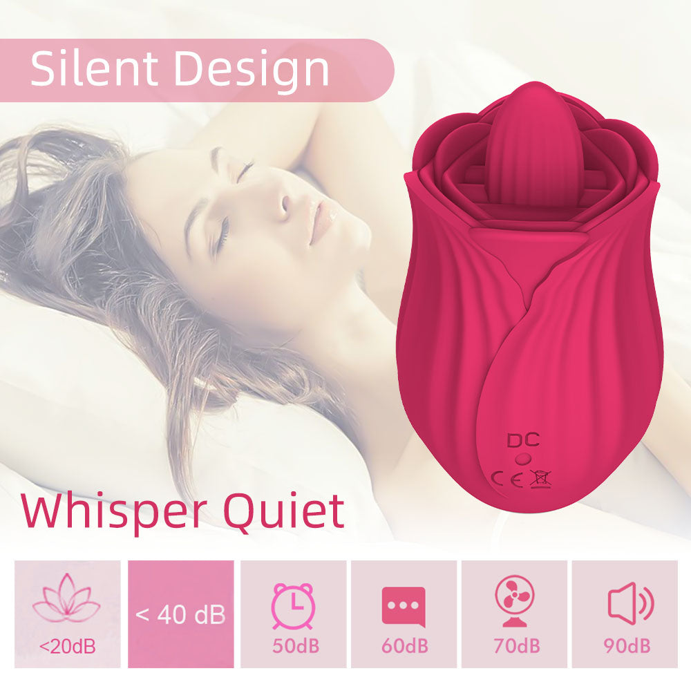 Vibrator Stimulation Klitoris Wasserdicht USB GM-358 Rot