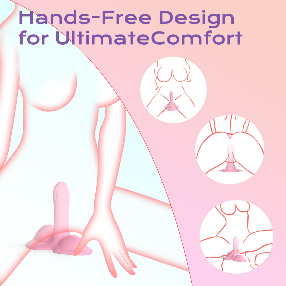 Vibrator Stimulation Klitoris Vagina GM-563 Rosa