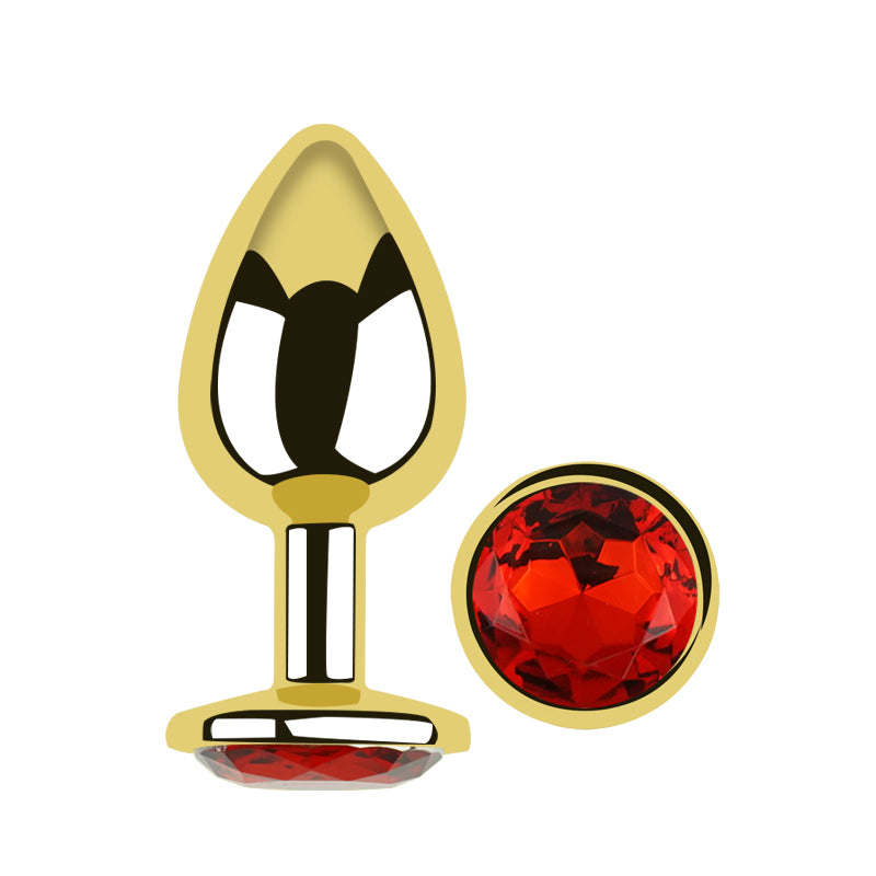 Analplug DK-004 gold S M L – Komfort und Eleganz vereint