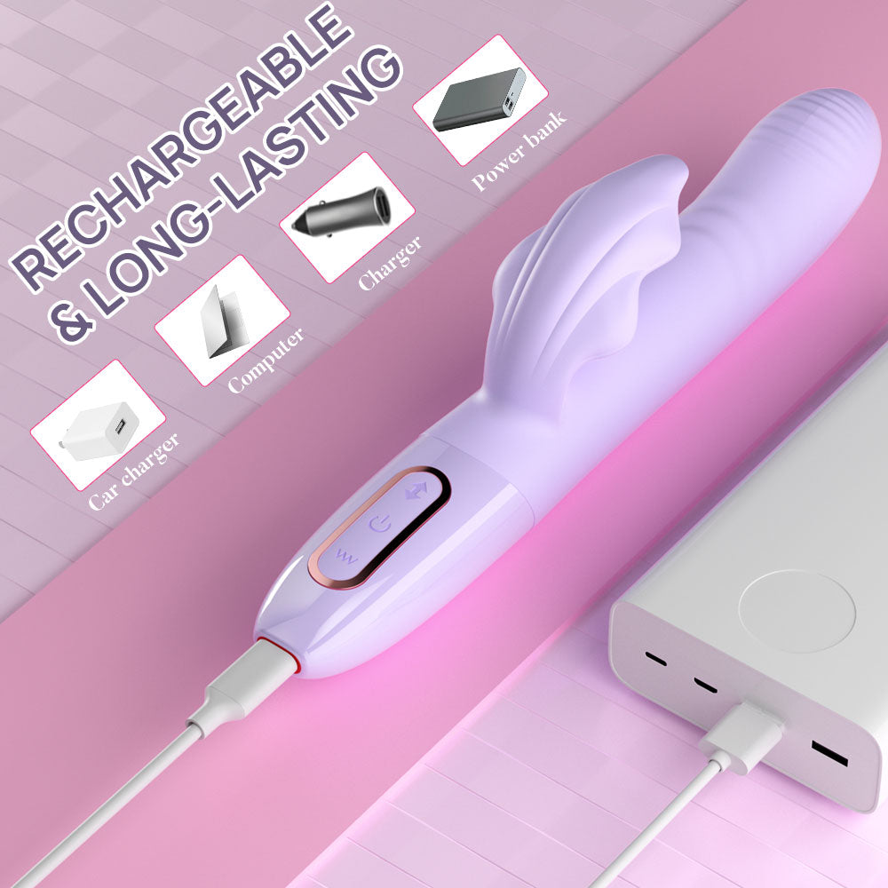 Vibrator Stimulation Klitoris Wasserdicht USB GM-562 Lila