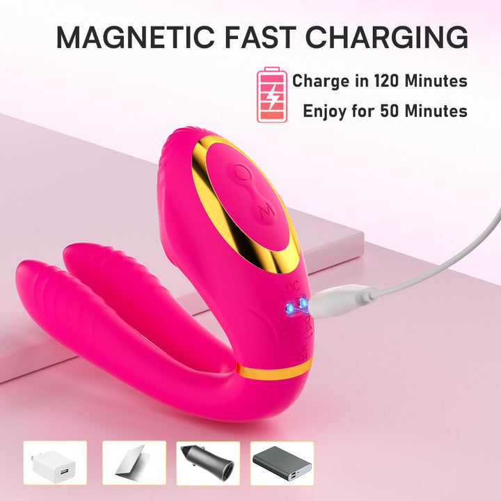 Vibrator Stimulation Klitoris Wasserdicht USB GM-678 Pink