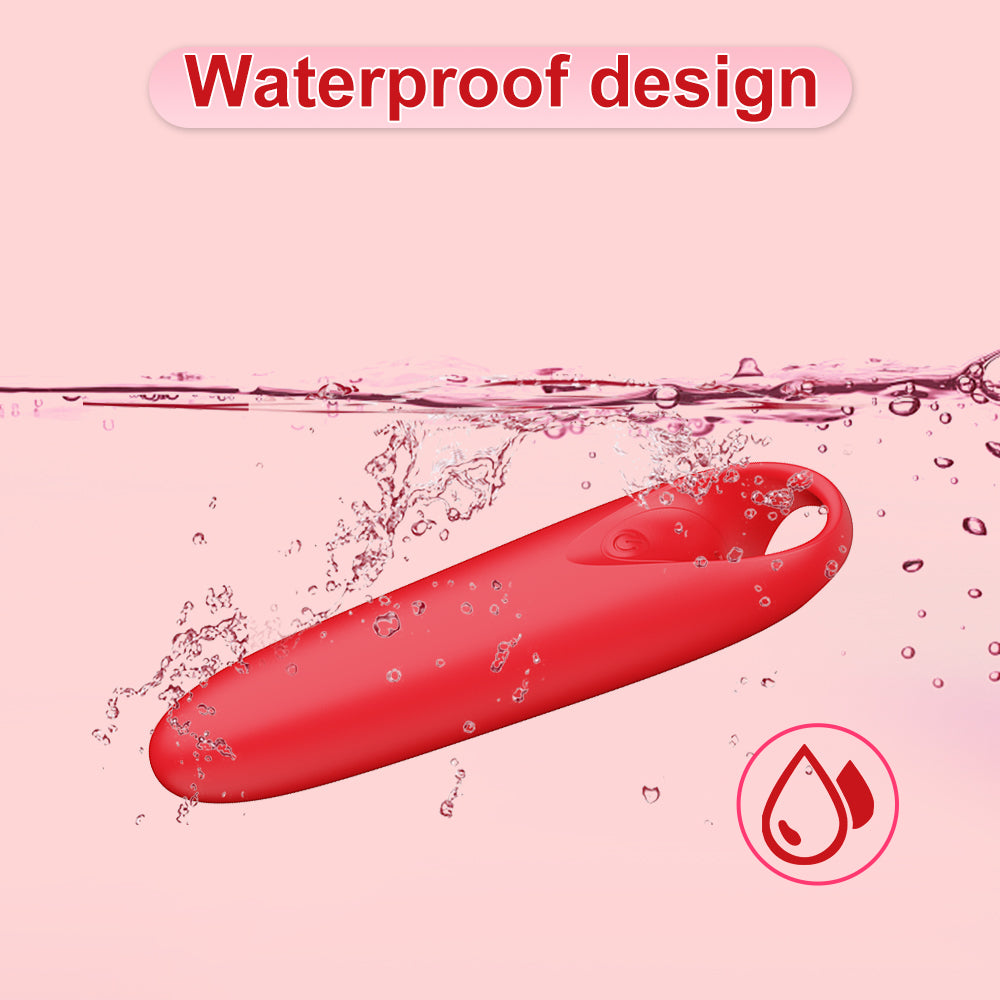 Vibrator Stimulation Klitoris Wasserdicht USB GM-442 Rot