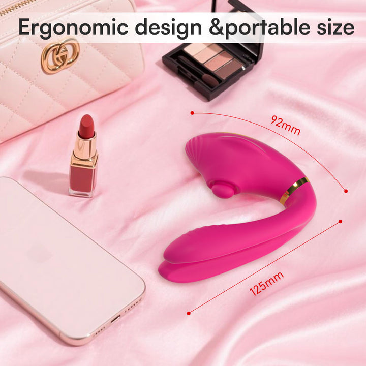 Vibrator Stimulation Klitoris Wasserdicht USB GM-678 Pink